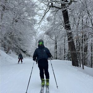 Montec Arch Men's Ski Jacket Shell in Blue/Black, size medium